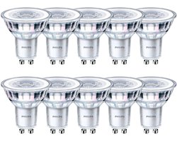 Philips energiezuinige LED Spot - 50 W - GU10 - warmwit licht - 10 stuks