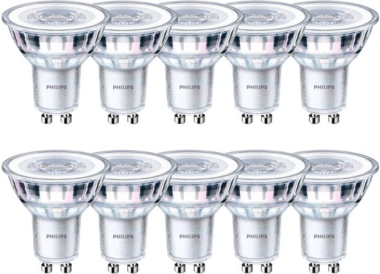 Philips LED spot – 50 W – GU10 – warmwit – 10 stuks