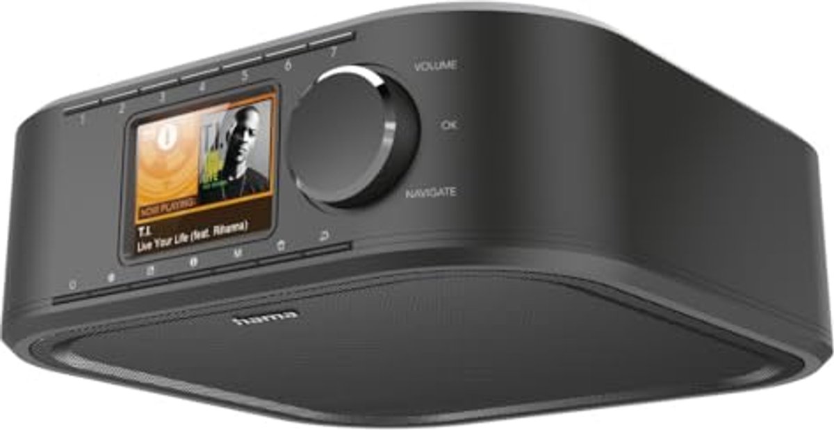 Digitale DAB+ Radio met Bluetooth en Internetradio voor Keuken en Onderbouw