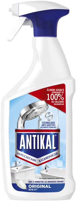 Antikal Classic Badkamer Anti-Kalkaanslag Spray - 4 x 800ml