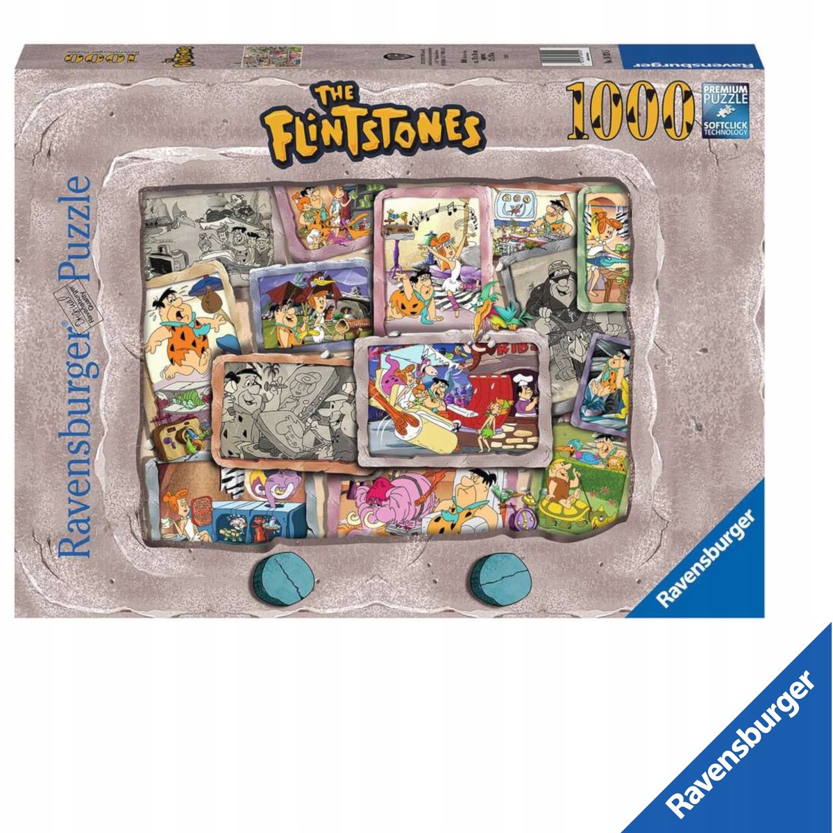 Ravensburger Flinstones Puzzel 1000 Stukken - Educatief Speelgoed