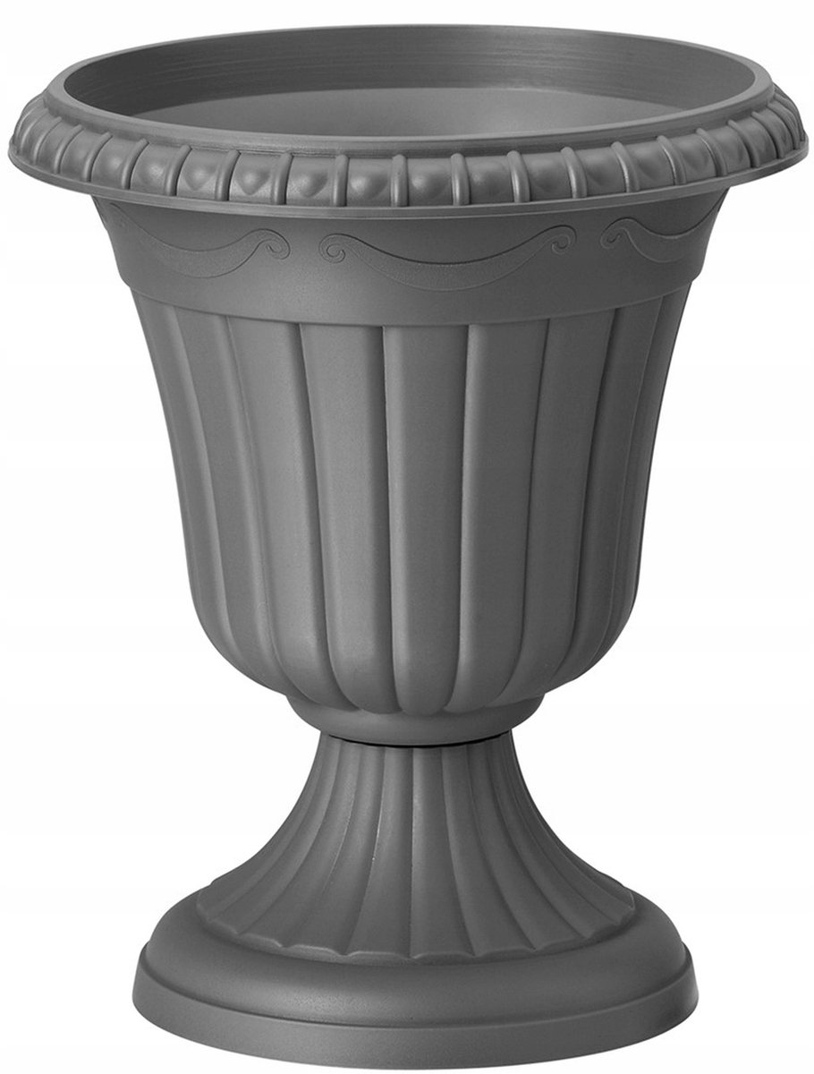 Merkloze Antraciet Gazonpot - 55cm Hoogte, 47cm Diameter