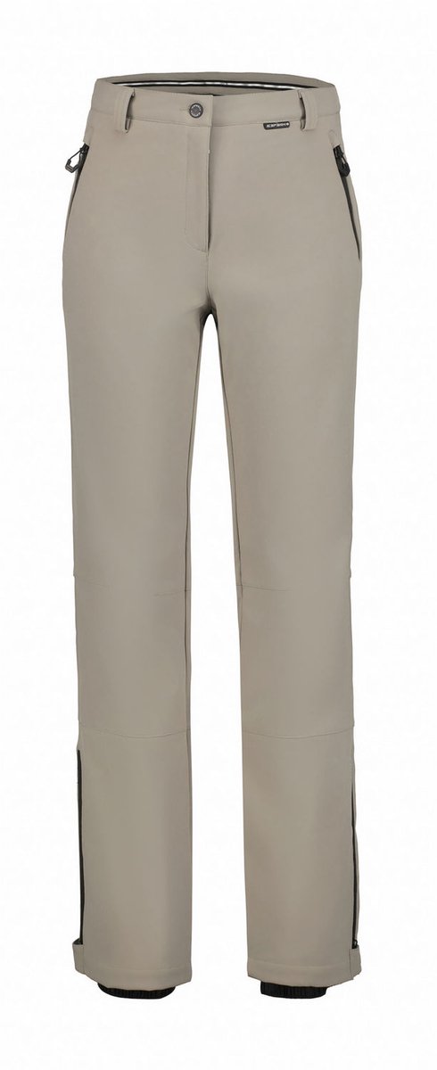 ICEPEAK FRECHEN Dames Softshell Skibroek - Grijs - 44