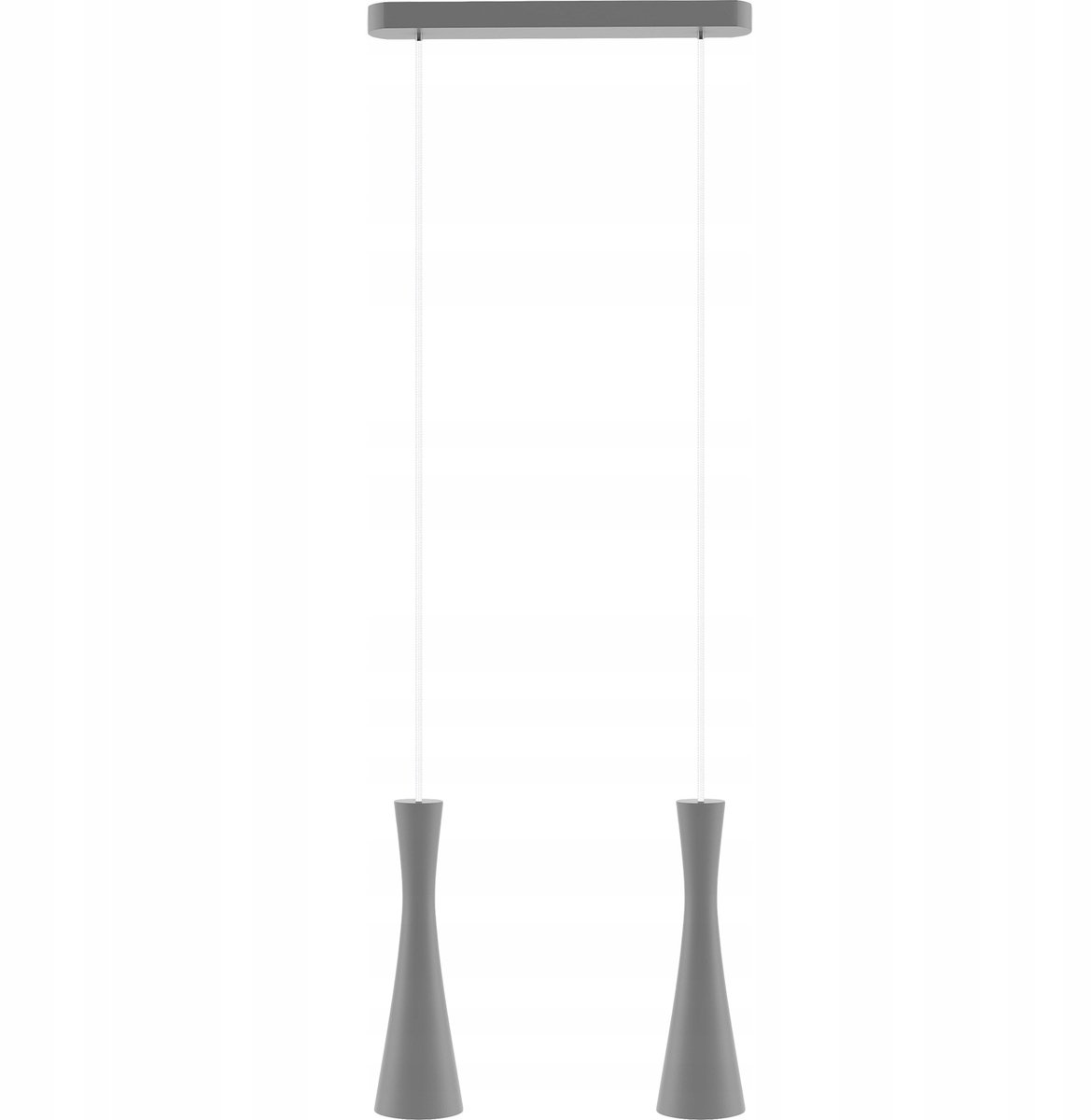 Grijze Hanglamp Vegas 2xGU10 Hout 8510212