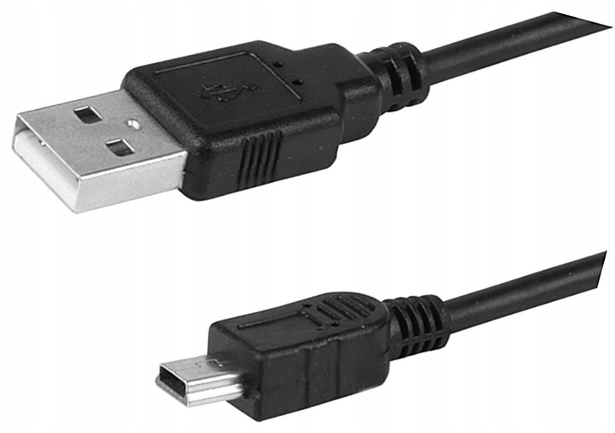 Carmotion USB naar Micro-USB Laadkabel 1.2m Zwart
