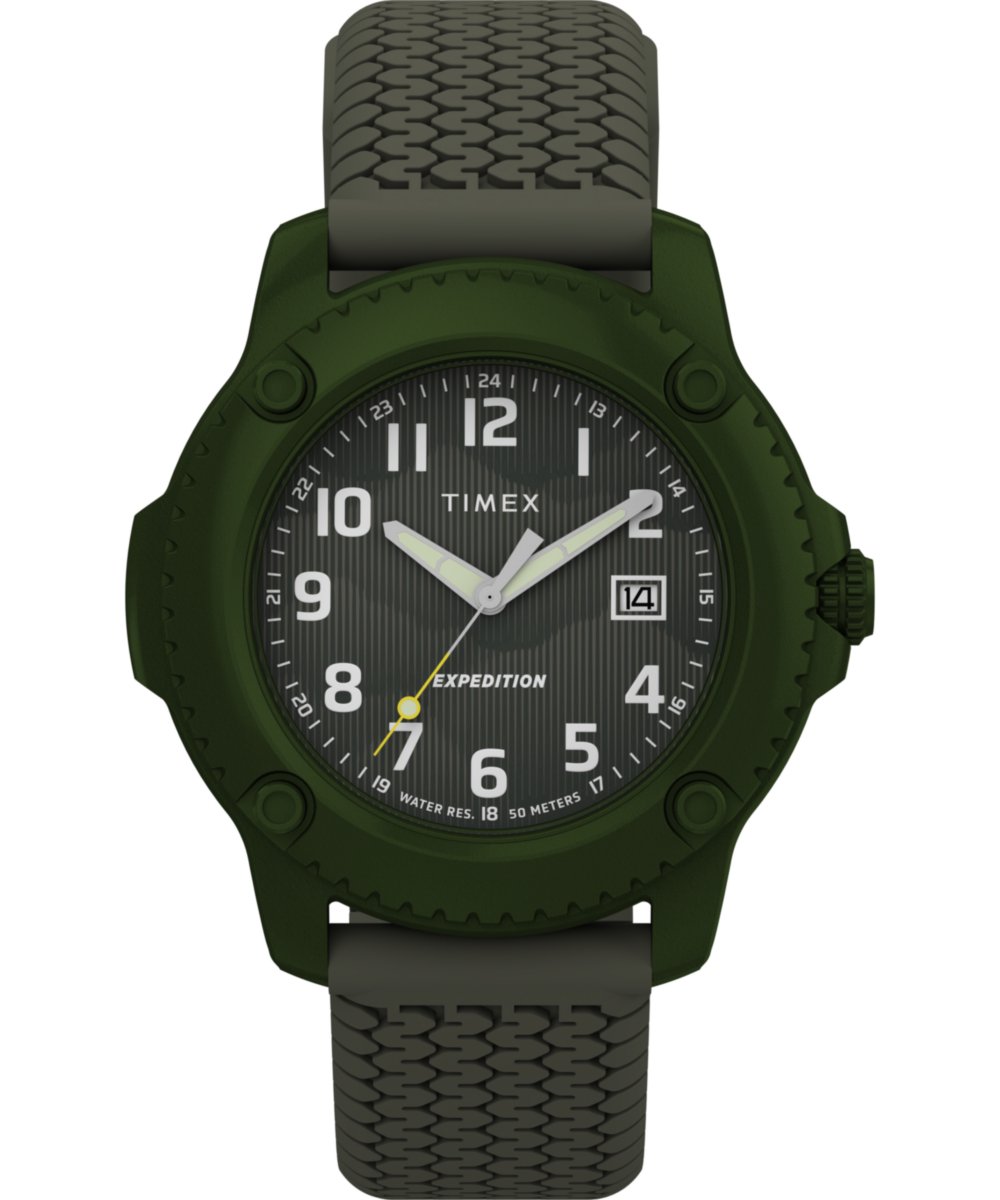 Timex Expedition North Timberline TW4B34700 Horloge - Siliconen - Groen - Ø 42 mm