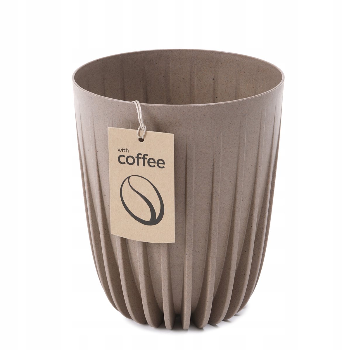 MIRA ECO Wood Bloempot Groen Bos 39cm Hoog 46cm