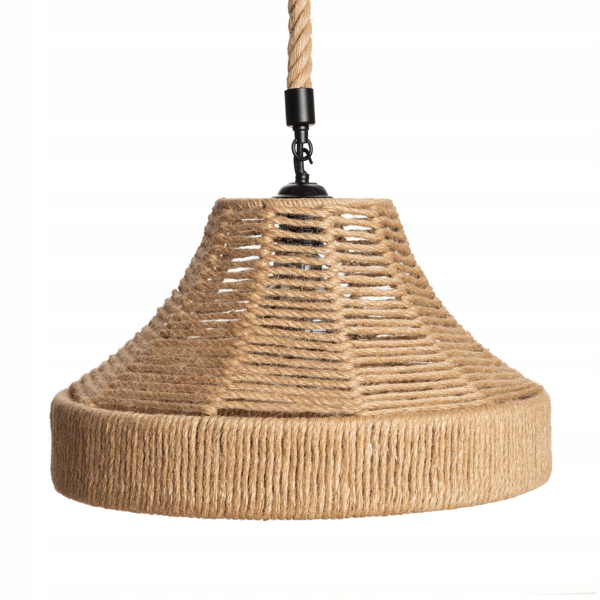 Manden Jutten Hanglamp Boho - Natuurlijke Sfeer