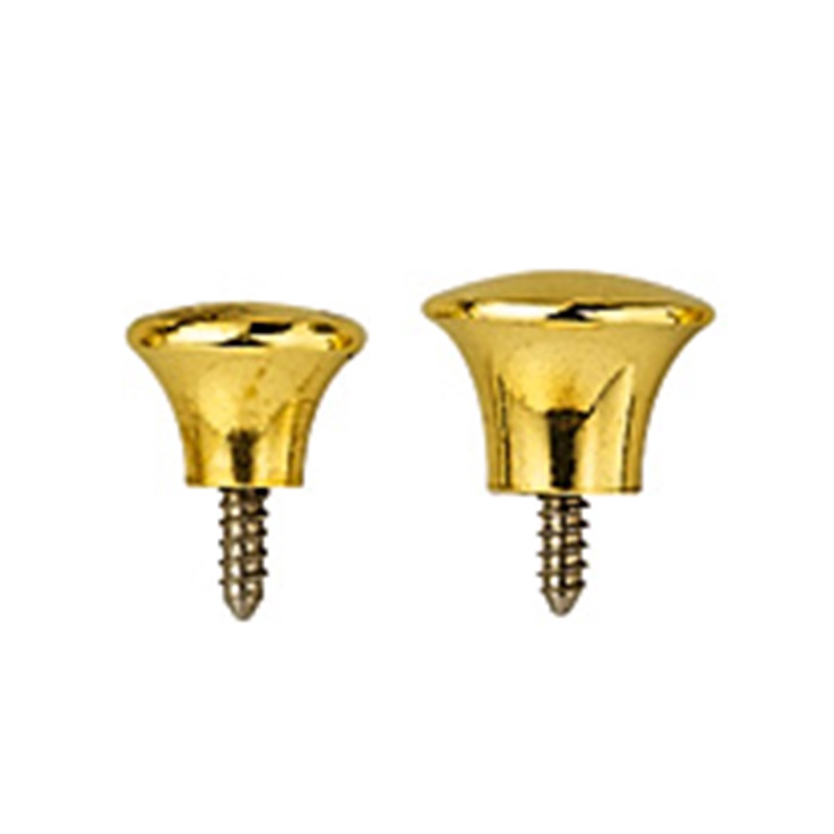 Decoratieve deurknop van messing