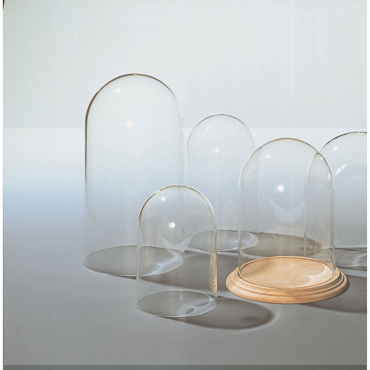 Echte glazen koepel Ø 119 x 200 mm hoog