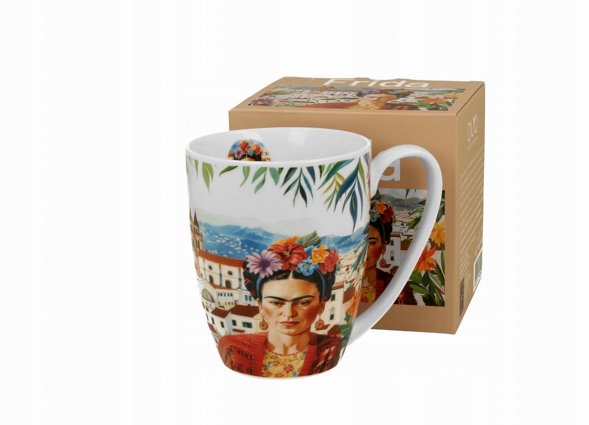 Duo Mok Mexican Art - Rood - New Bone China Porselein