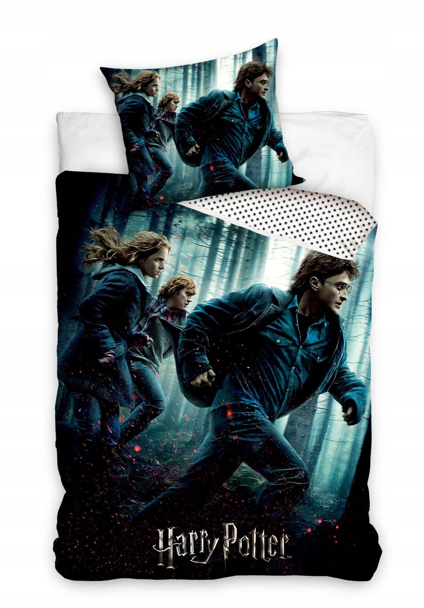 Harry Potter dekbedovertrekset 135x200cm katoen