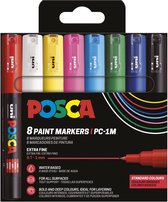 Posca stiften set 1MC assorti kleuren