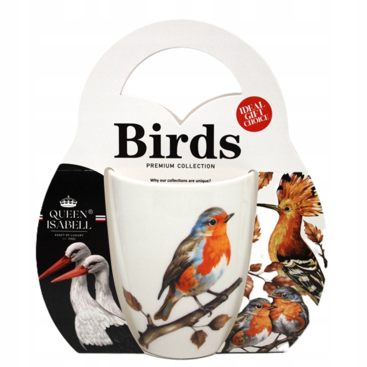 Porseleinen Mok met Vogelprint - Ideale cadeau