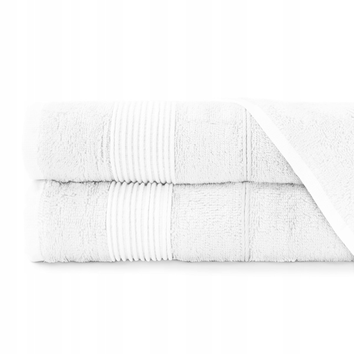 Luxe Bamboe Badhanddoek Moreno 70x140cm Wit - 500 g/m²