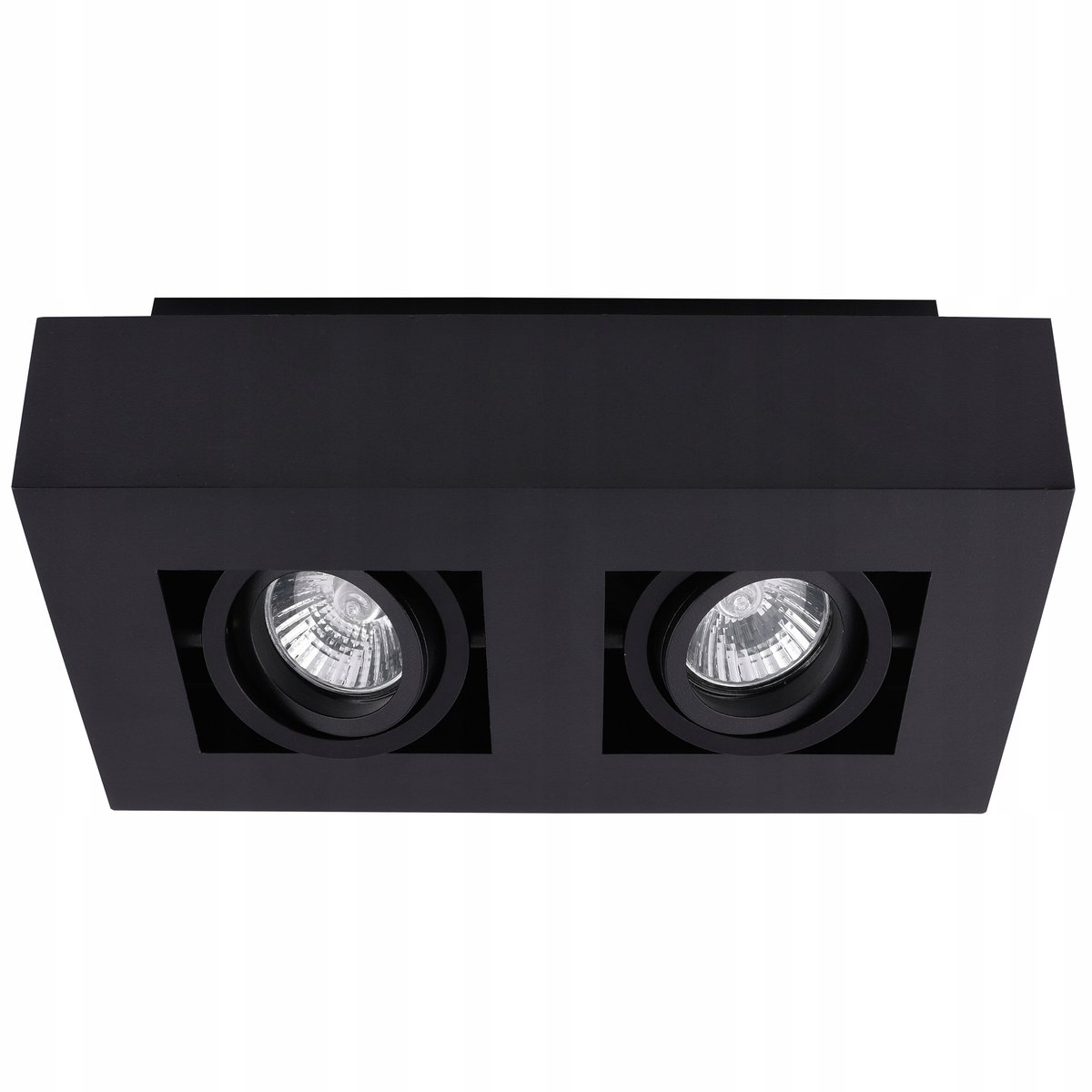 Zwarte Plafond LED LX-75 GU10 - Moderne wand- en plafondlamp