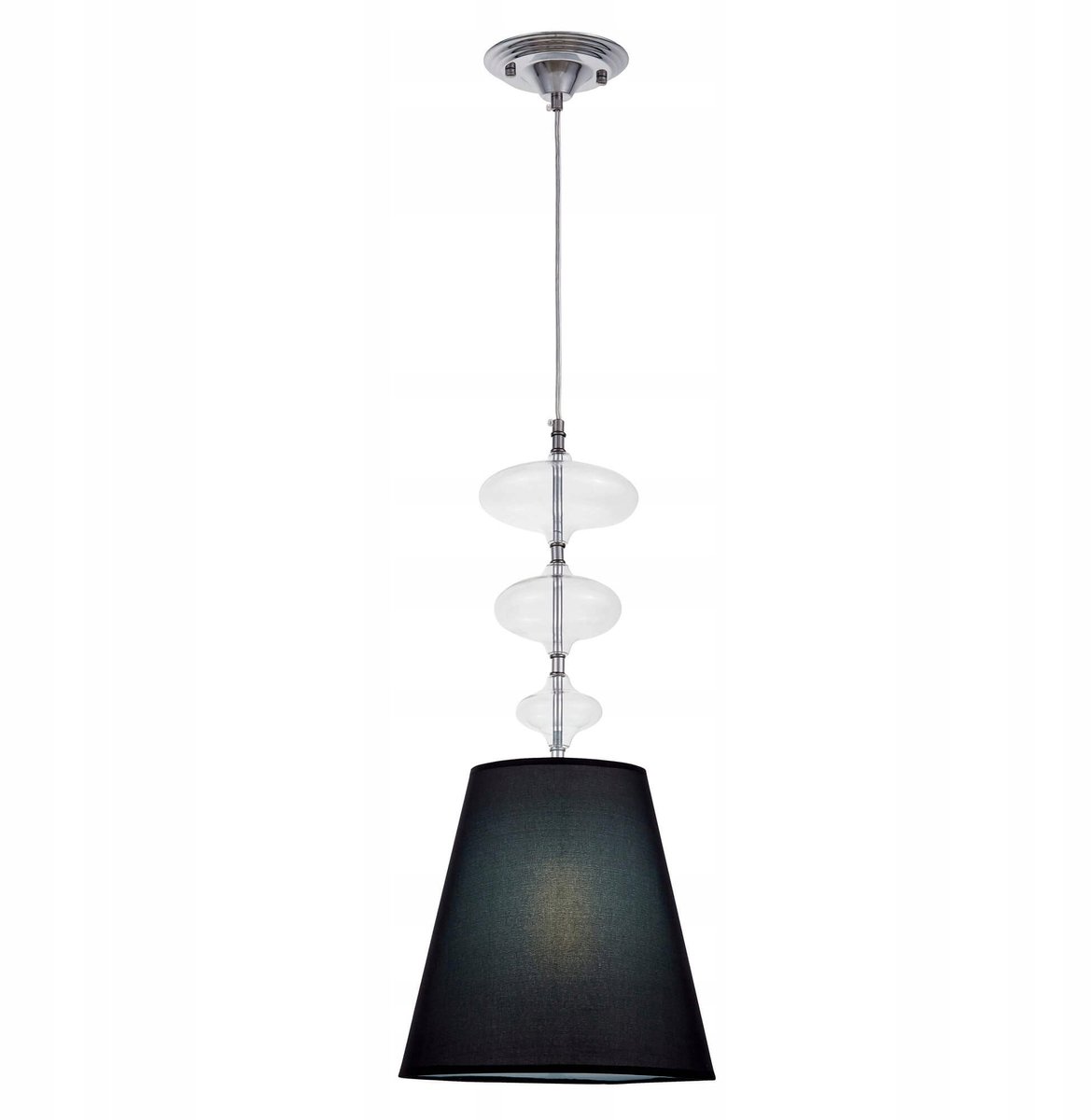 Lumina Deco Veneziana Hanglamp Zwart - Stijlvol en Modern