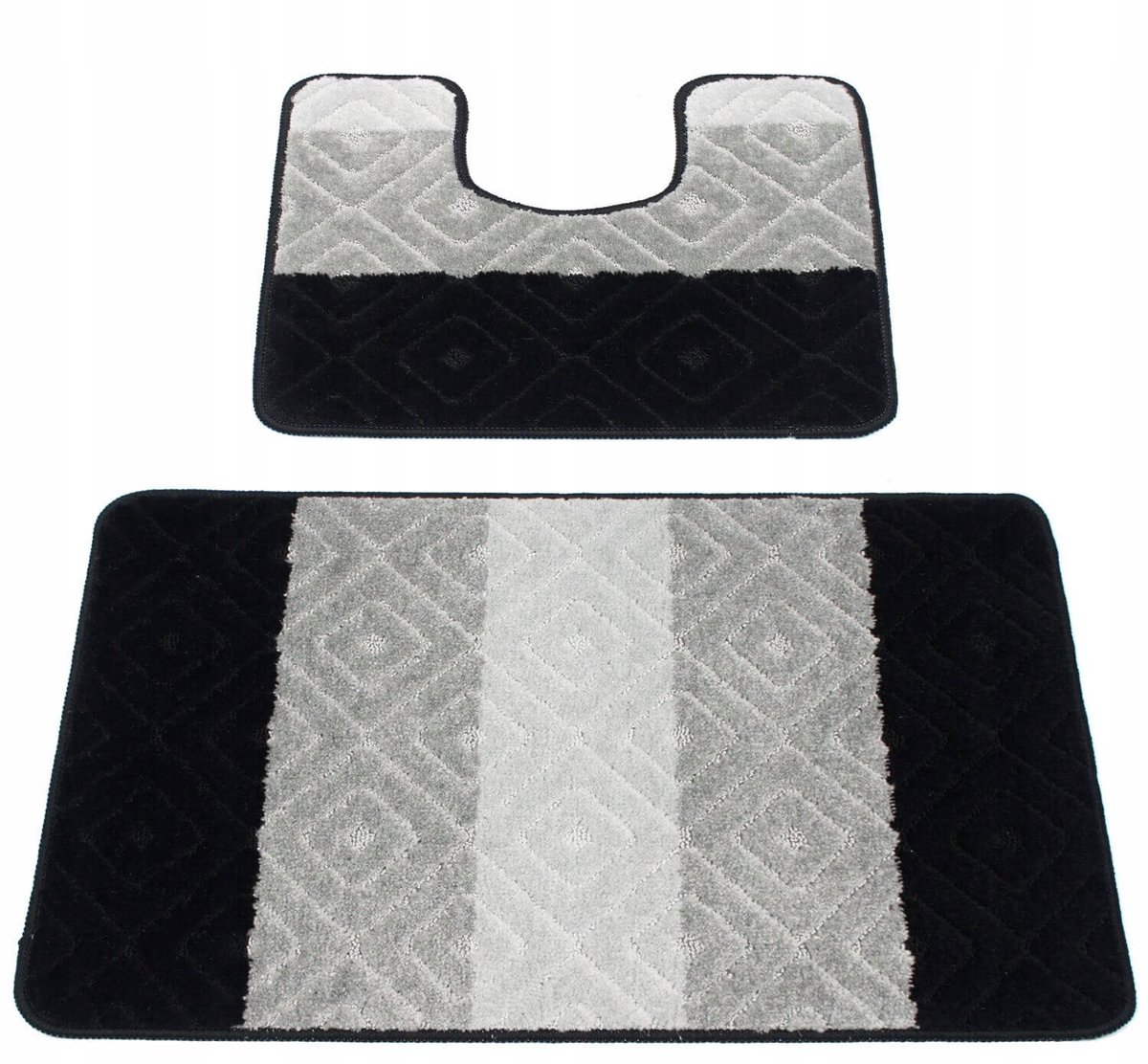 Zachte Antislip Badkamermatten Set - 2 Delig - 50x80cm & 40x50cm