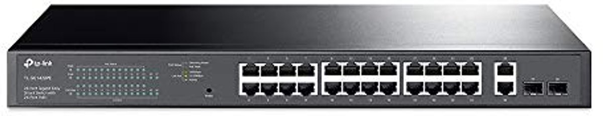 Managed L2 Gigabit Ethernet Switch 28-Poort met Power over Ethernet (PoE)