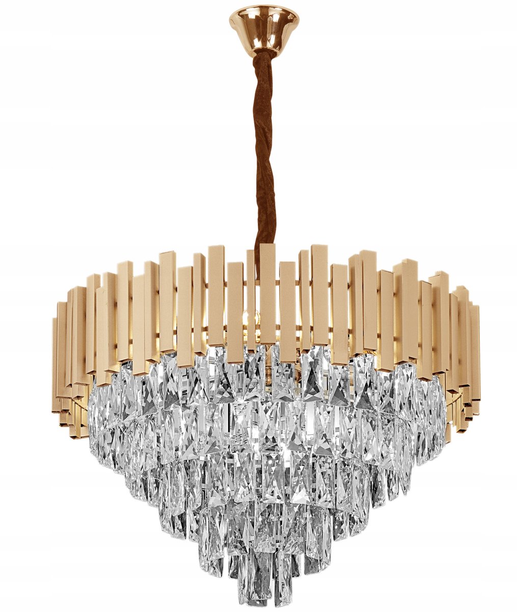 Toolight G052-Cp 60Cm - Hanglamp - Gouden - 85X58X40Cm