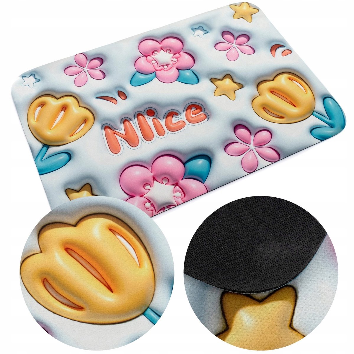 3D Antislip Badmat Magic 27 - Absorberend & Kleurrijk