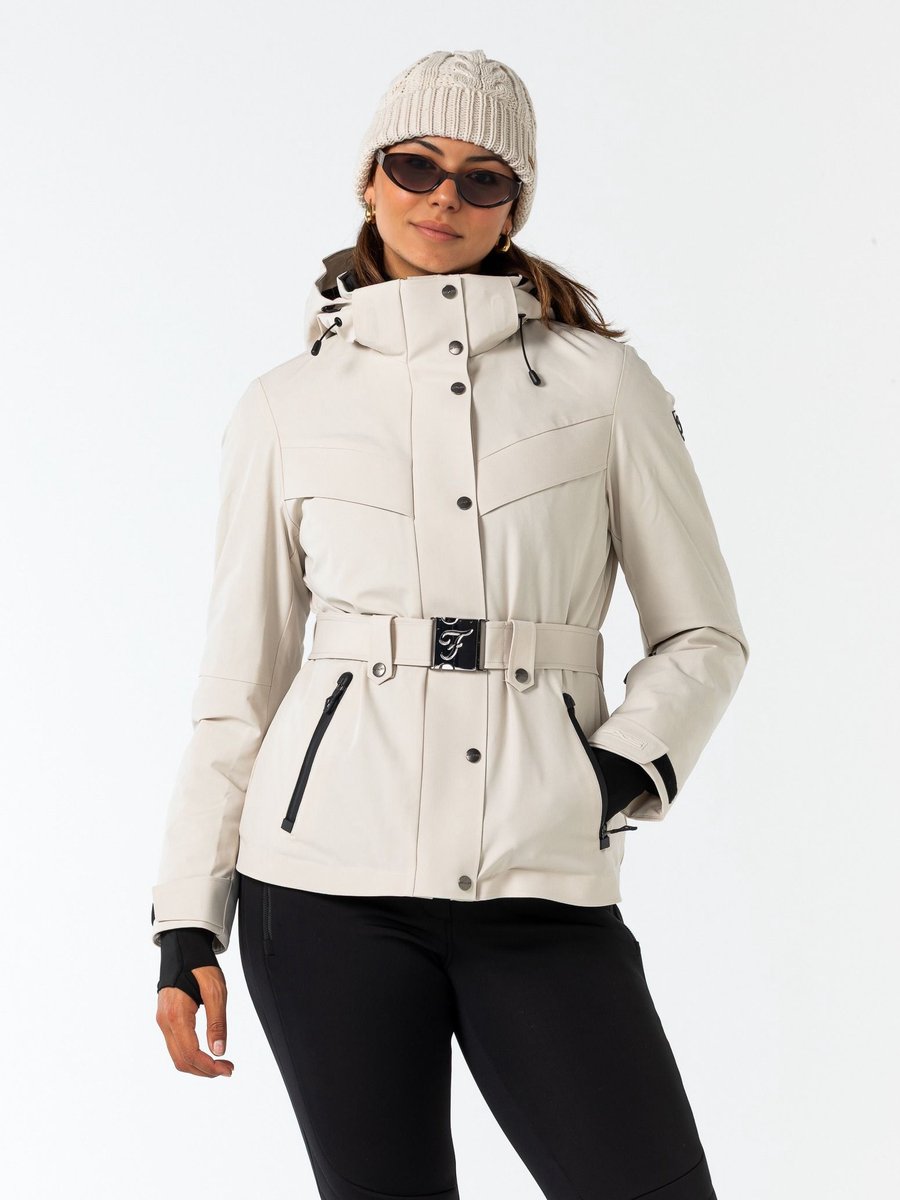 FALCON niusha jacket Ski jack dames Off Creme