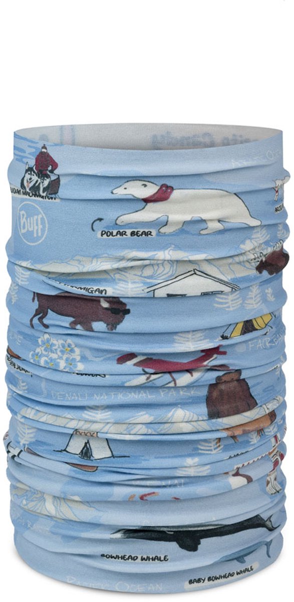 Buff ® Original Ecostretch Nekwarmer Blauw Man,Vrouw