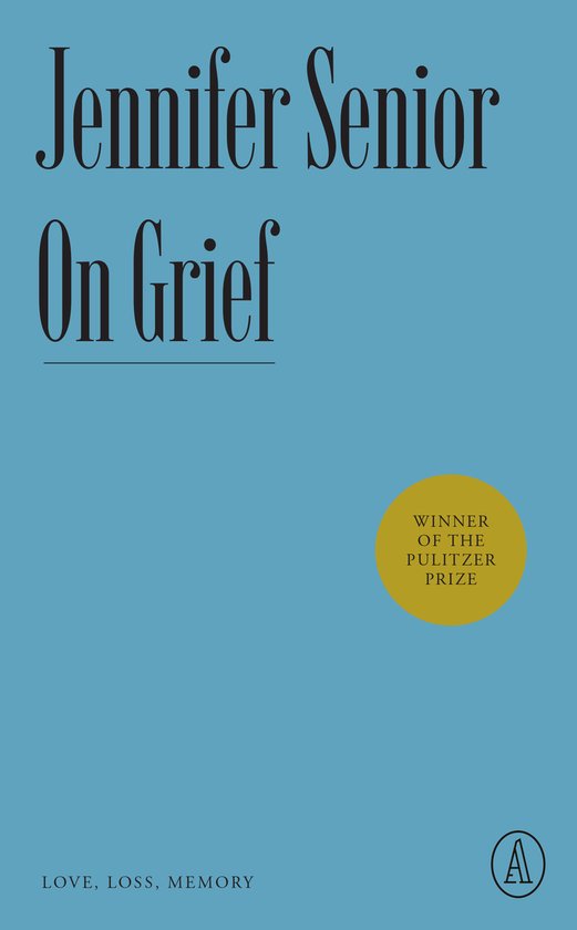 Atlantic Editions- On Grief - cover