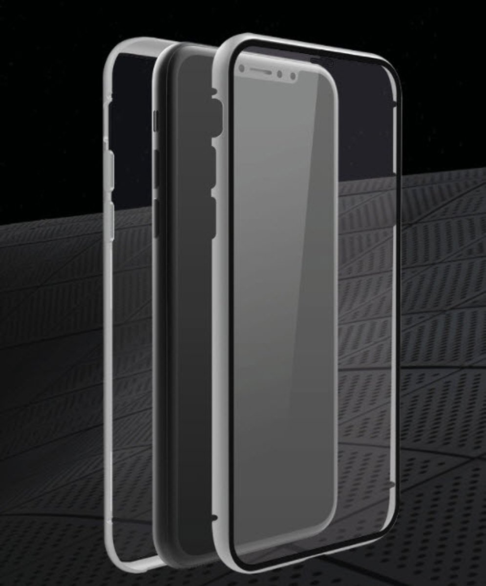 Black Rock 360° Glass Cover Apple iPhone 13 Zilver