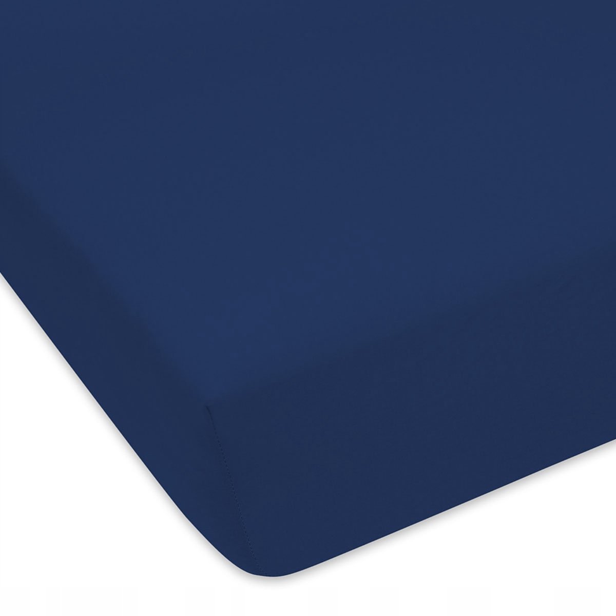 Jersey Hoeslaken Donkerblauw 90x190 cm - Zacht en Duurzaam