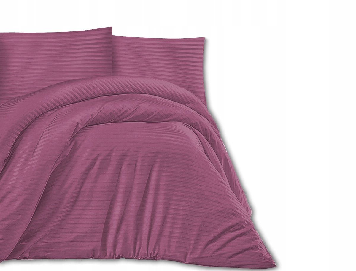 Luxe Katoen Satijn Beddengoed Set 180x200cm Roze