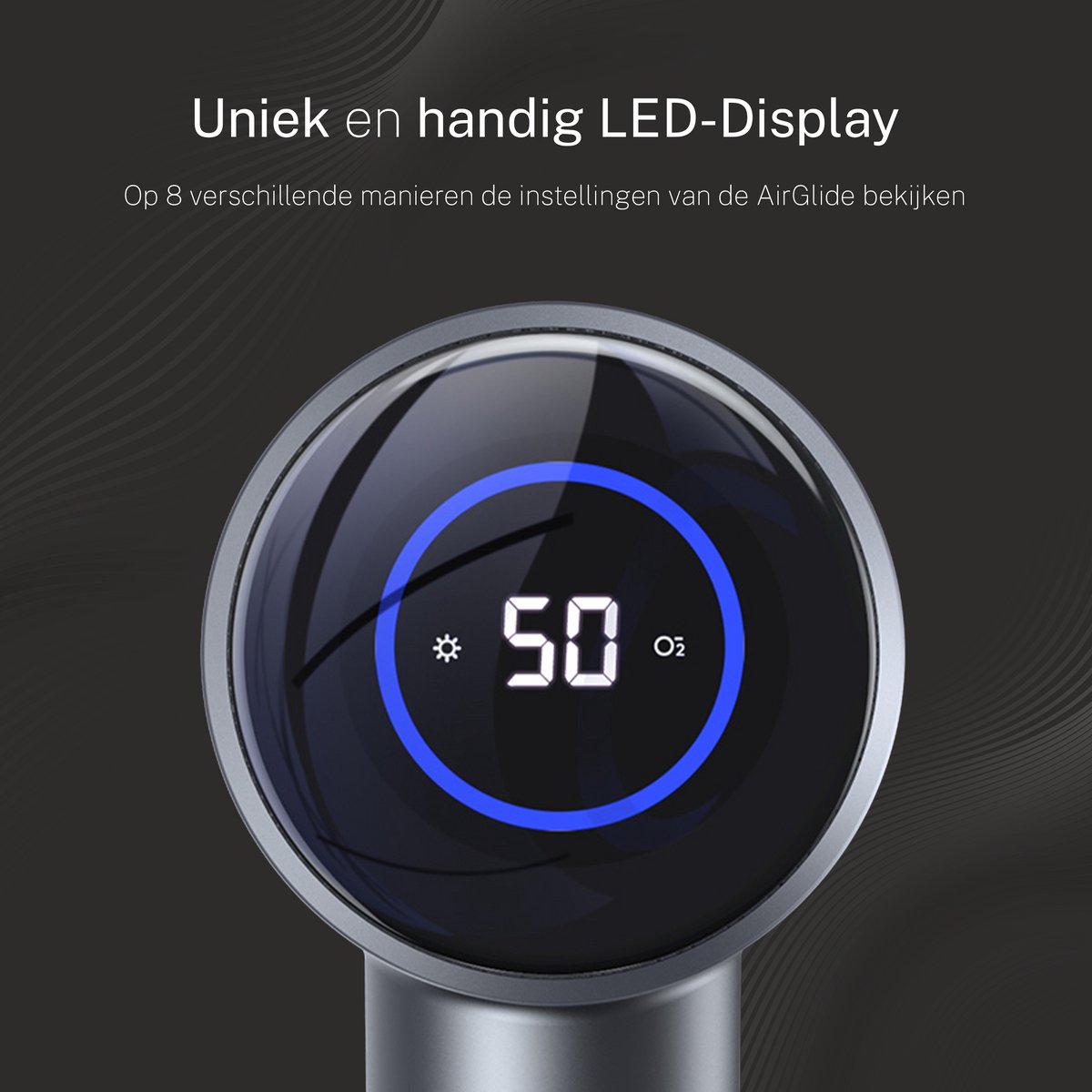 AirGlide - Föhn met Diffuser - LED - afbeelding 3