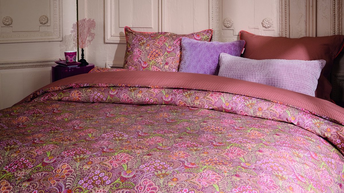 Pip Studio Kitenge1 dekbedovertrek - Lits-Jumeaux - 240 x 200/220 cm - Terra