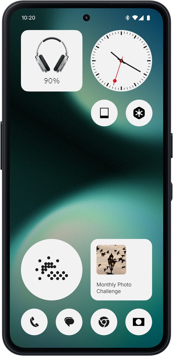 Nothing Phone (3a) Lite - 8GB/128GB - Zwart – foto 2