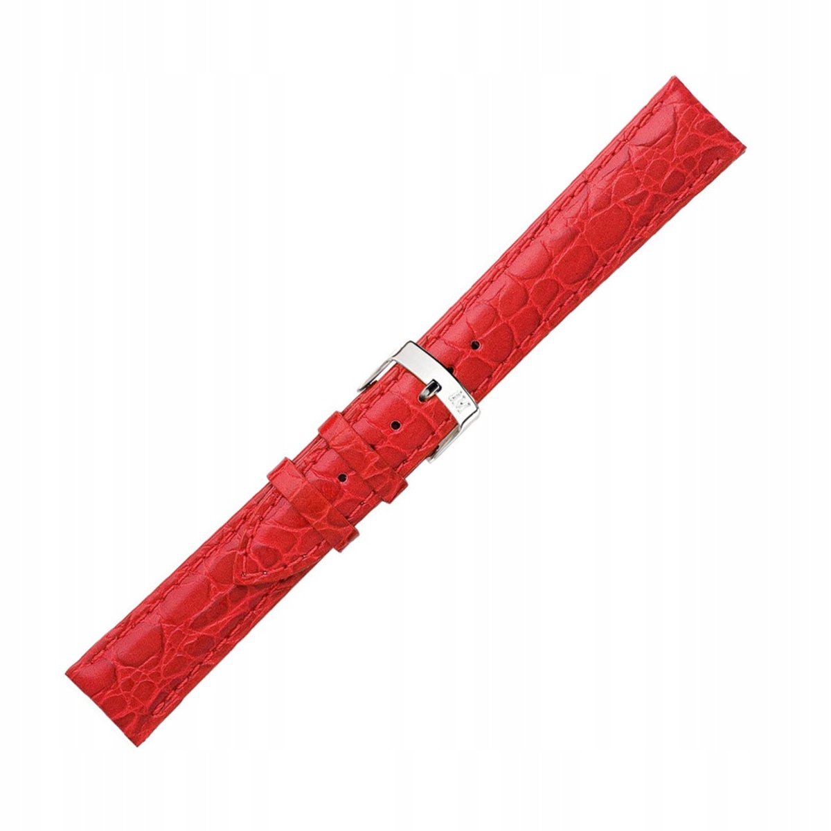 Morellato Horlogeband Leer Rood 20mm