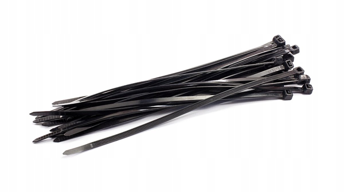 Zwarte Kabelbinders 4,8 x 430 mm - 100 Stuks