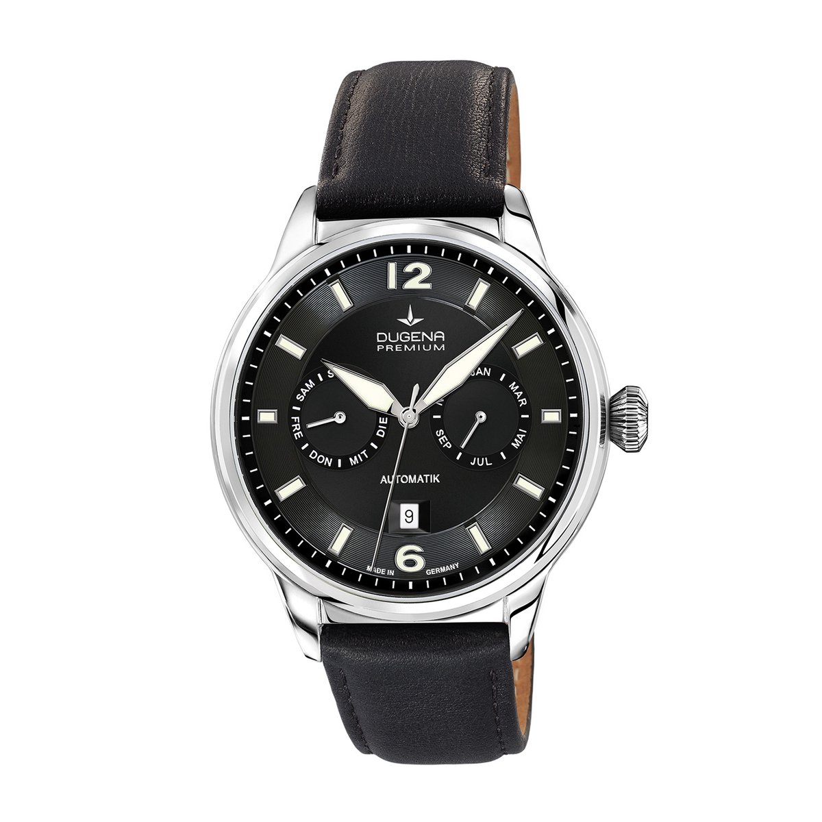 Dugena - 7000304 - Polshorloge - Heren - Automatisch - Kappa 2 Kalender