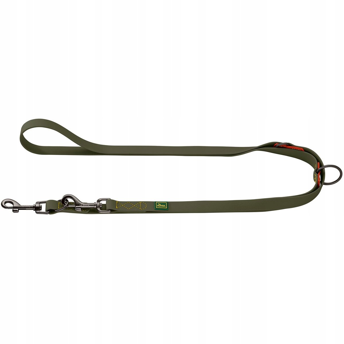 Hunter Havanna verstelbare hondenhalsband groen 15/200