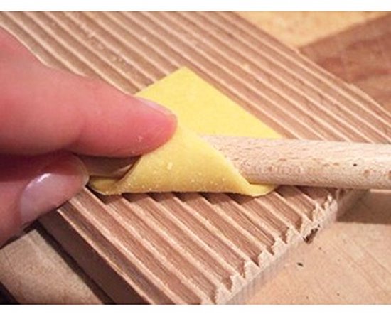 Houten Pastamaker voor Garganelli en Gnocchi - Handig Keukenhulpmiddel voor Zelfgemaakte Pasta van houten — afbeelding 2