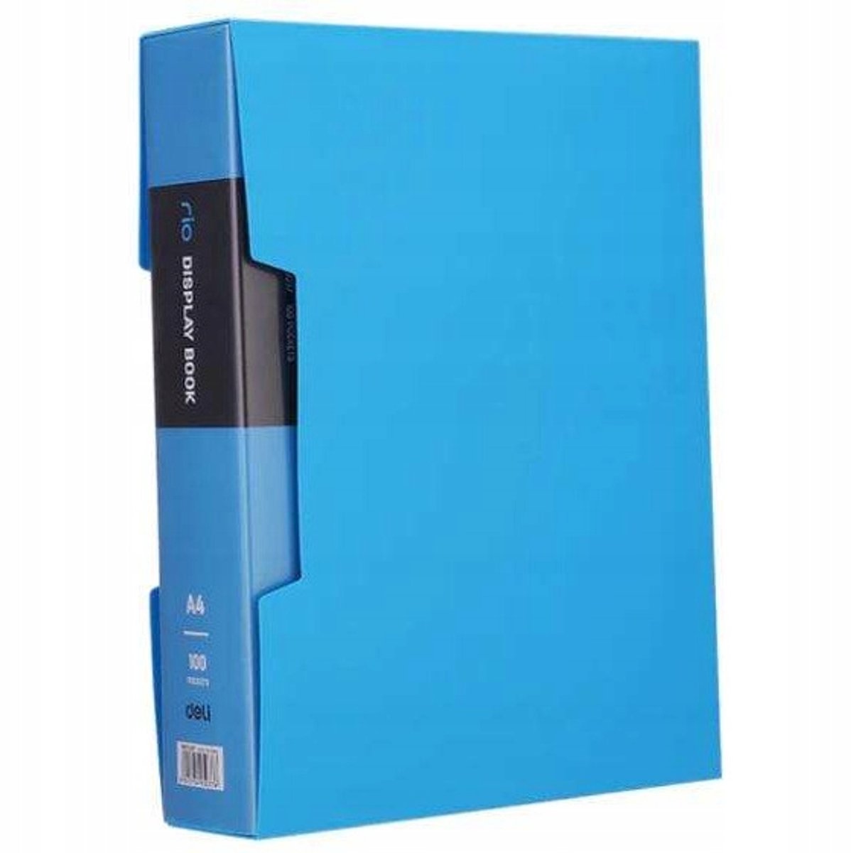 Deli RIO Album 100 A4 Hoezen Blauw - Documentenmap Organizer