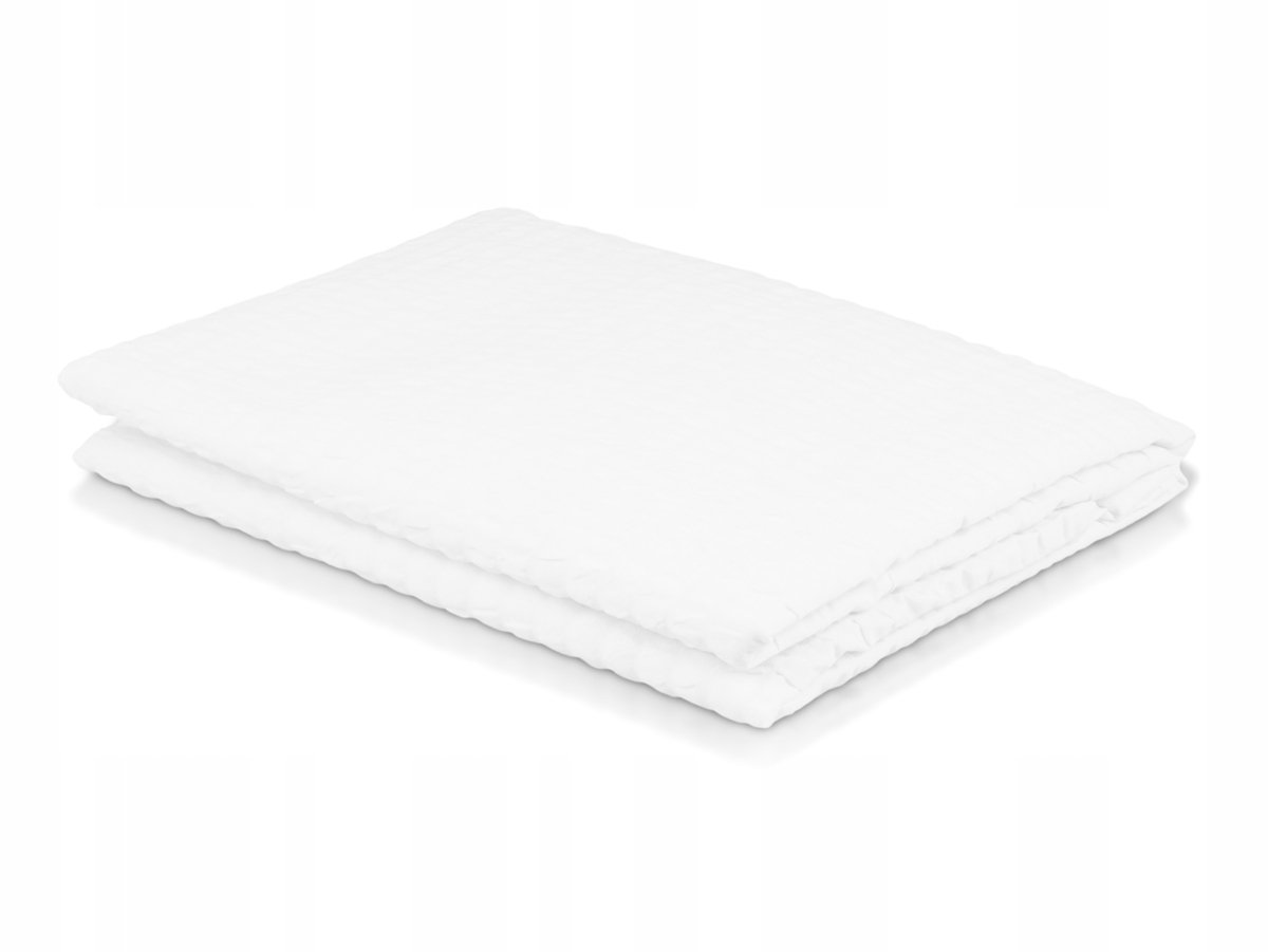 Kora Hoeslaken 160x200cm - 100% Katoen - Wit