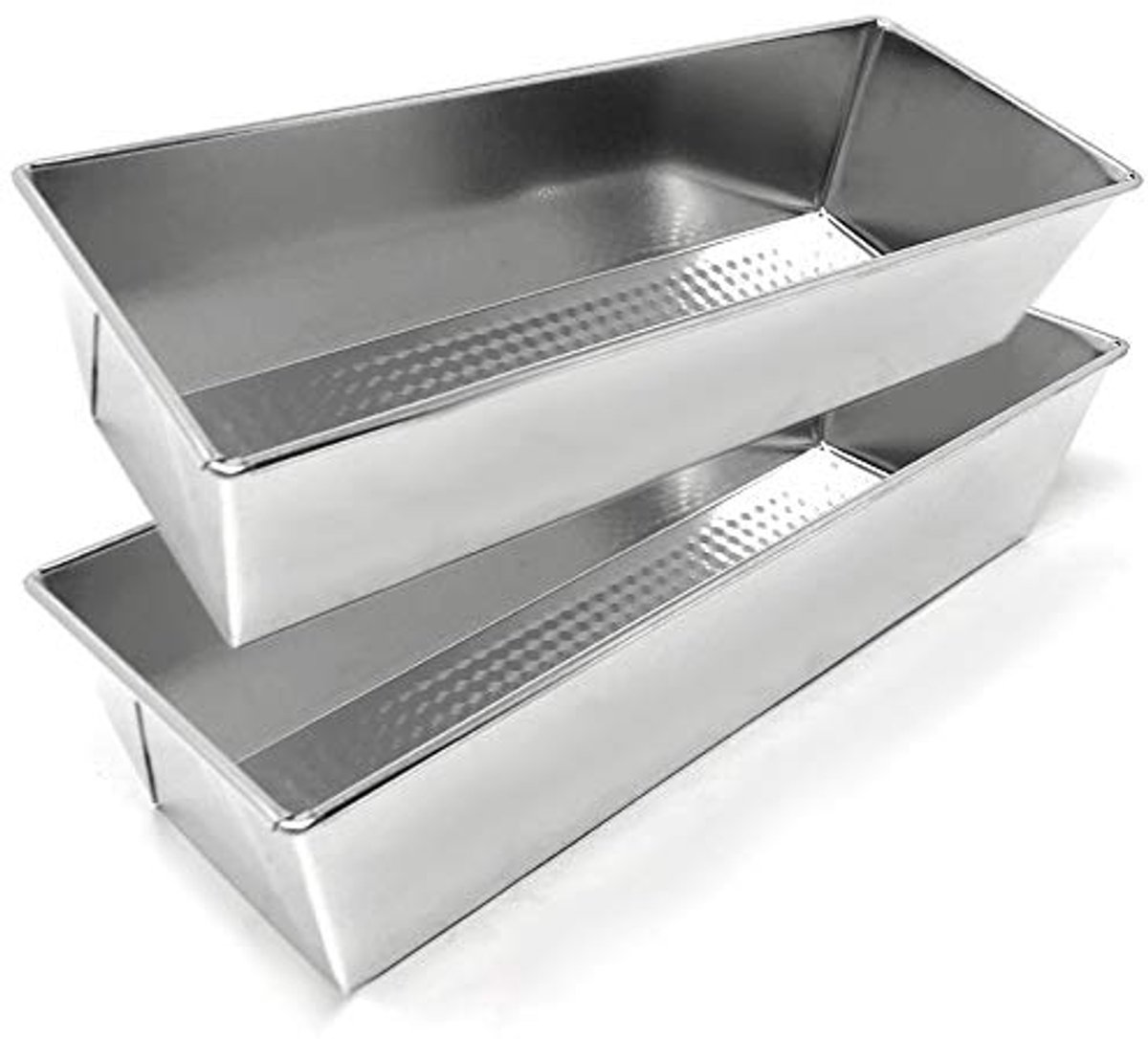 Rectangular Cake Mold Set of 2 - Perfect for Baking Bread, Brownies, and Muffins - 30 cm
