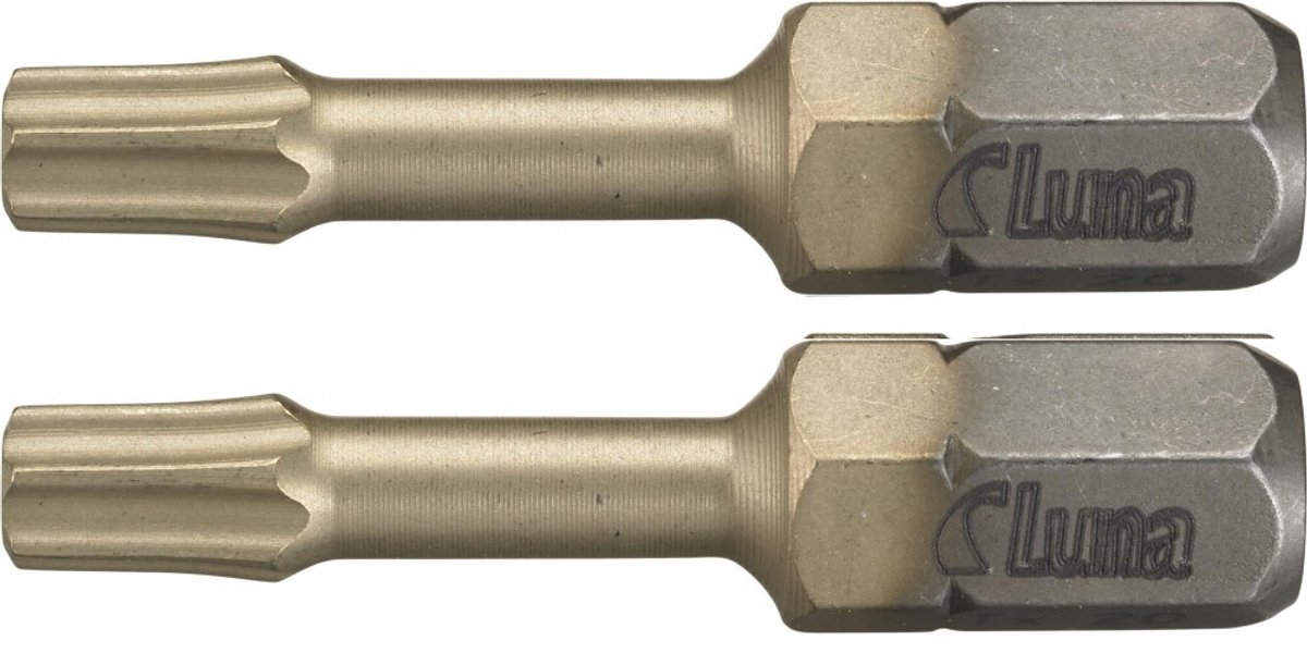Luna TX25 Bit Prime 29mm (2 stuks) - Gehard Staal S2