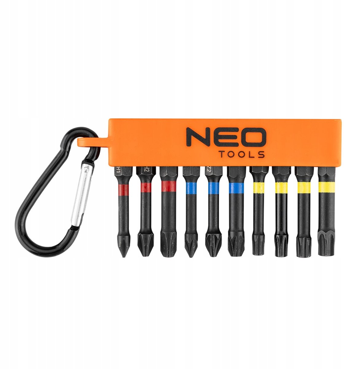 NEO TOOLS Slagmoer Bits Set 10 Stuks