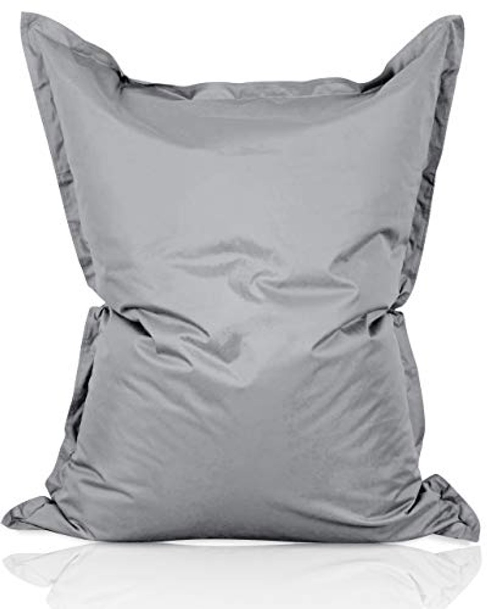 Luxe XXL Zitzak 380L Buiten en Binnen 140x180 cm Grijs