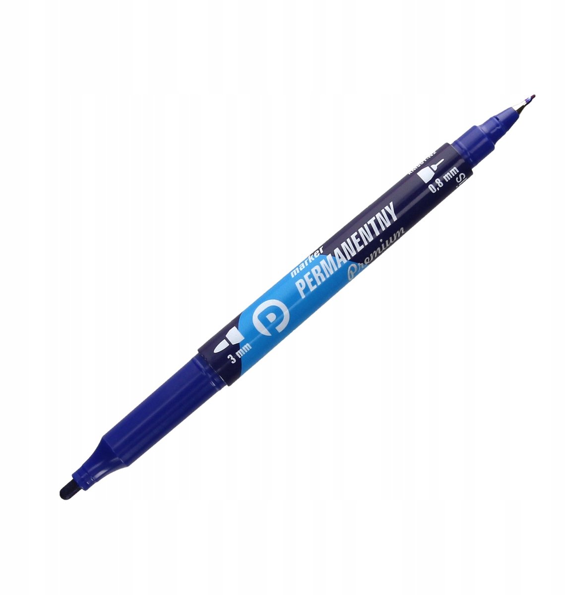 Tetis KM501 Permanente Marker Dubbelzijdig Blauw voor CD/DVD