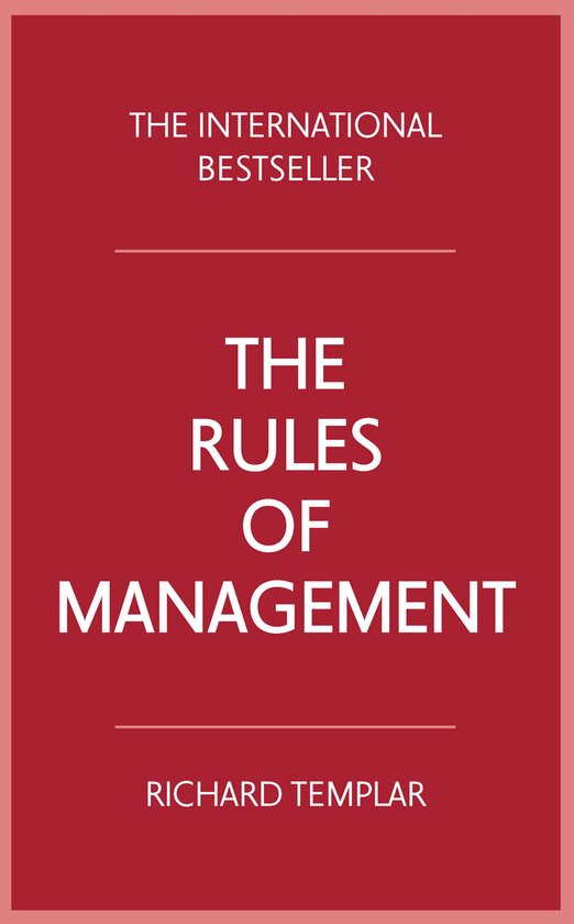 Rules of Management, The - cover