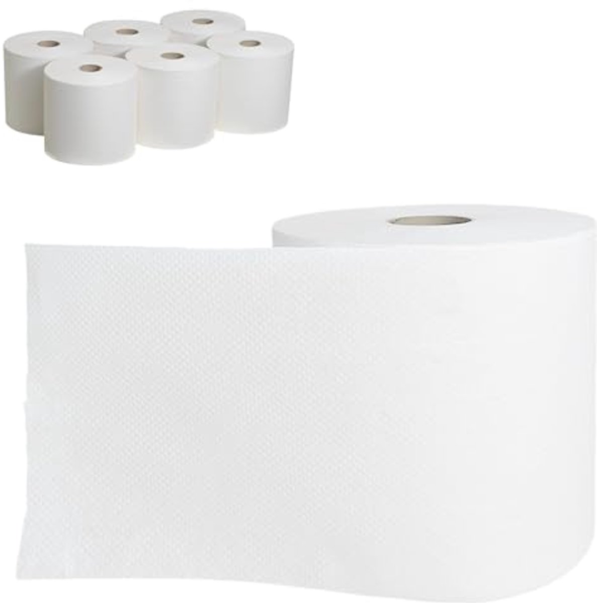 Set van 6 handwissers met 450 vellen per stuk - 2-laags