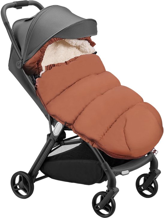Voetenzak in kinderwagen bak/reiswieg voor in de winter