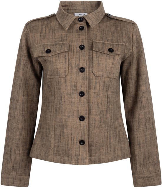 Zoso Blazer Milou 255 Camel Dames Maat M Bol zoso-blazer-milou-255-camel-dames-maat-m-bol